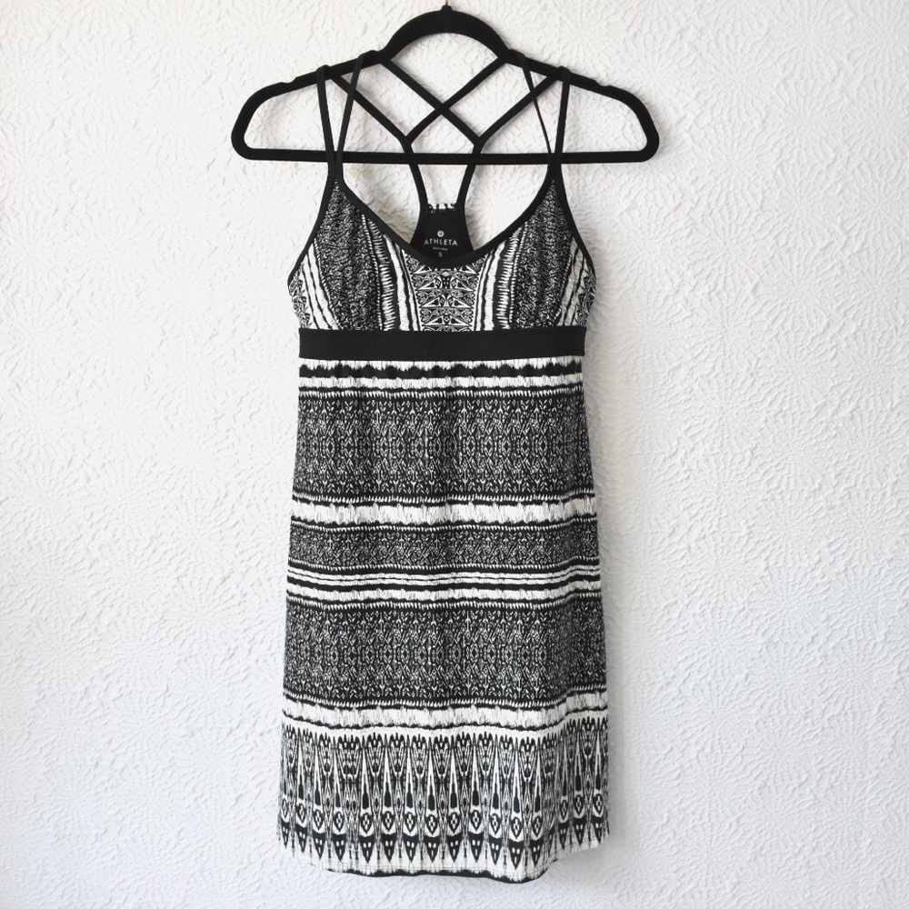 Athleta Printed Coastline Swim Dress - Picture 1 of 11